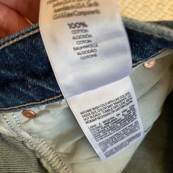 New Mother The Spitfire Nerdy Cuff Jeans - Picture 5 of 8